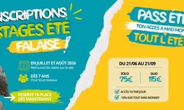 Séjours & vacances ados : Activités enfants / famille Escalade Fun et Ludique à Mad Monkey Montpellier (Ateliers et activités)