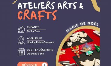 Vacances enfants : Novembre Ateliers Arts & Crafts – Villejuif