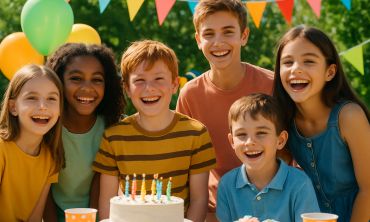 Idées d’anniversaire enfant par âge, de 4 à 12 ans