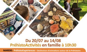 Vacances enfants : Séjours culture et découverte Visite interactive du SauveTerre Musée de Préhistoire