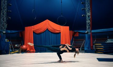 Vacances enfants : France Stage Acrobaties Duo Parent-Enfant