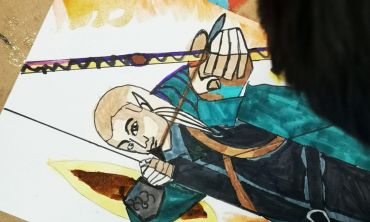 Vacances enfants : France Stage de dessin visio : personnages de Fantasy