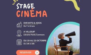 Vacances enfants : Activités enfants / famille Stage de cinéma et TV - Octobre - Villejuif (Ateliers et stages)