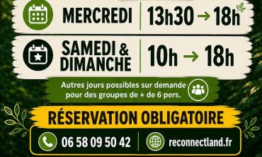 Séjours & vacances ados : Mars Activités en plein air à (Re)Connect'Land (Activités enfants / famille)