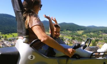 Séjours & vacances ados : Activités enfants / famille Luge 4 Saisons dans le Vercors - Sensations fortes en pleine nature