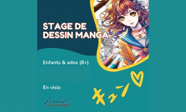 Séjours & vacances ados : France Stage de dessin manga en visio