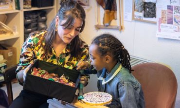 Vacances enfants : Janvier 2026 Atelier initiation découverte à la broderie d'Art enfant