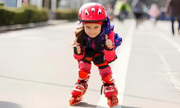 Vacances enfants : France Stage baby roller 3/7 ans